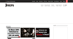 Desktop Screenshot of jinepsgazetesi.com